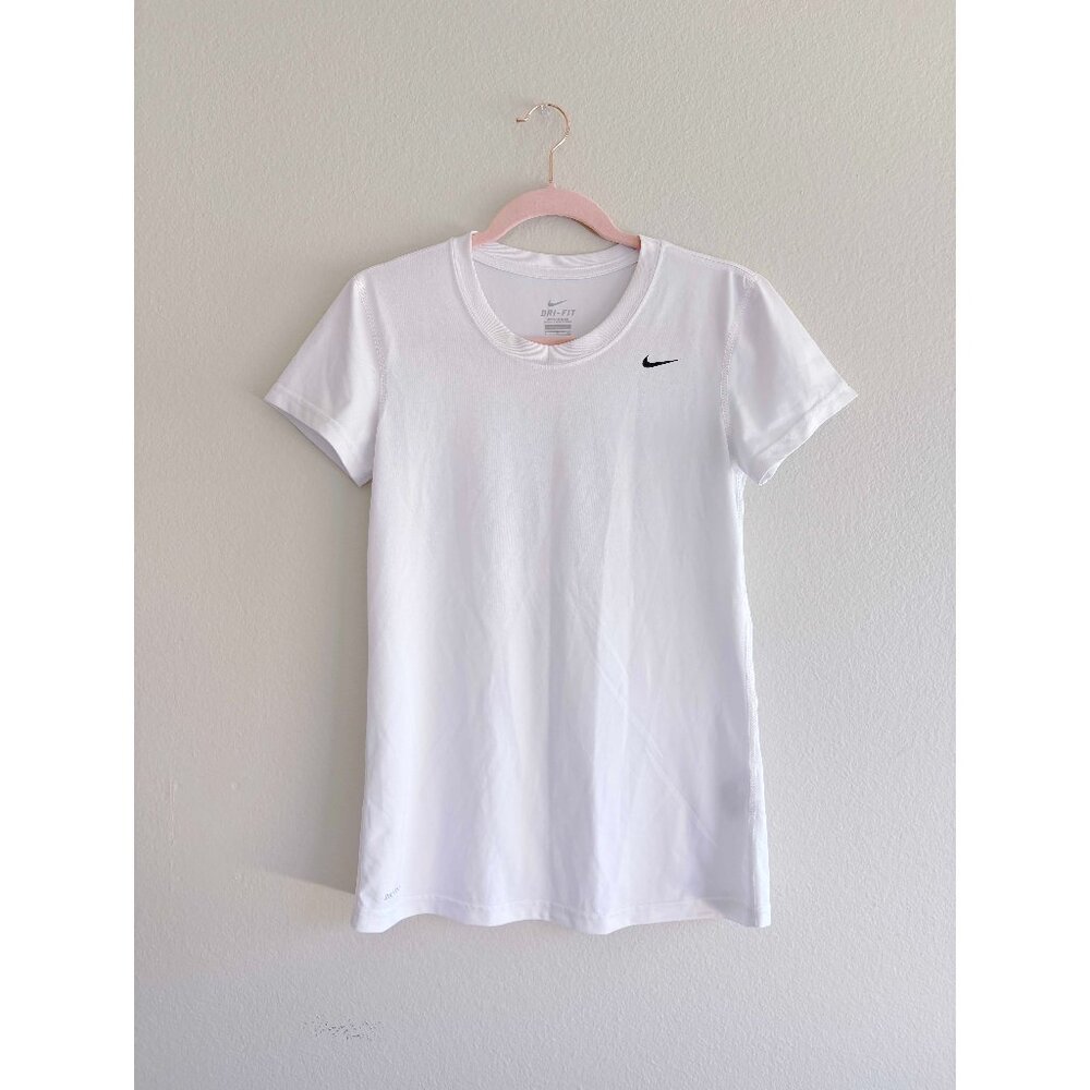 Nike White Dri Fit Short Sleeve T-Shirt SIZE SMALL